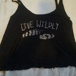 Live wildly tank top